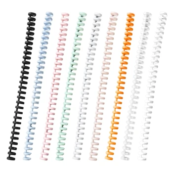 Практичная расческа для переплета Заменяет 30 цветных колец для переплета различных тетрадей с отрывными листами, переплетов журнальных бумаг.