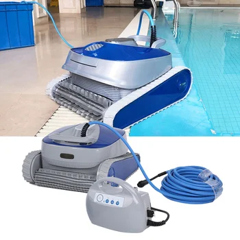 Беспроводной Дистанционный Роботизированный Очиститель бассейна Автоматический Умный Робот-пылесос для подводного бассейна EU 220V Для очистки бассейна