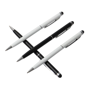 10ШТ Планшетный Стилус Универсальный 2 в 1 Емкостный Стилус с Сенсорным Экраном и шариковой Ручкой для iPad для iPhone для Samsung Huawei