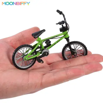 18: 1 Велосипед BMX с мини-пальцами из сплава в стиле ретро, модель велосипеда, игрушки, гаджеты, подарочные игрушки, модель мини-портативного велосипеда для детей