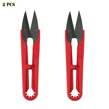 (2 шт) U-образные ножницы для пряжи, кусачки для шитья, Кусачки Ручной инструмент для вышивания, U-образные ножницы