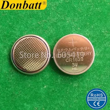 2000 шт. в партии 3 В CR1620 Литиевая кнопочная батарея для часов батарейки для монет CR1620