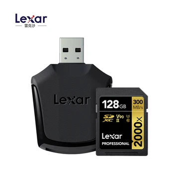 2018 Оригинальный флеш-накопитель Lexar Limited 300 Мбит/с Sdhc 2000x для Sd-карты Sdxc Uhs-ii U3 флэш-память для цифровой зеркальной камеры 3d 4k