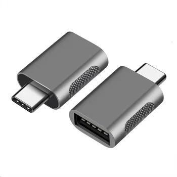 2021 Новый USB 3.0 Type-C OTG Адаптер Type C USB C Мужской К USB Женский Конвертер Для Macbook Xiaomi Samsung S20 USBC OTG Разъем