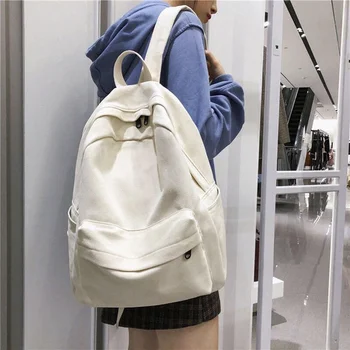 2022 Женская решетчатая сумка с мультяшным принтом Kawaii, Женский клетчатый рюкзак для путешествий, Модный женский ноутбук, Милые школьные сумки для студенток,