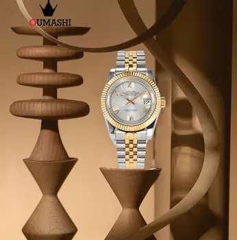 39-миллиметровые мужские роскошные часы NH35 механизм из нержавеющей стали, водонепроницаемый циферблат, стерильные часы