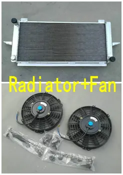 4-РЯДНЫЙ алюминиевый радиатор + вентилятор 1982-1997 для FORD ESCORT SIERRA RS500/RS COSWORTH 2.0