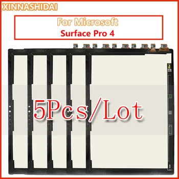 5 шт./лот ЖК-дисплей для MicroSoft Surface Pro 4 1724 Замена ЖК-дисплея с цифровым преобразователем сенсорного экрана в сборе