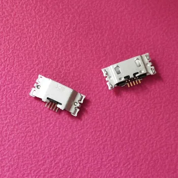 50 шт./лот Разъем Micro USB Jack Женский 5-контактный Разъем Для Зарядки Motorola Moto G5 Plus XT1686 XT1681 XT1683