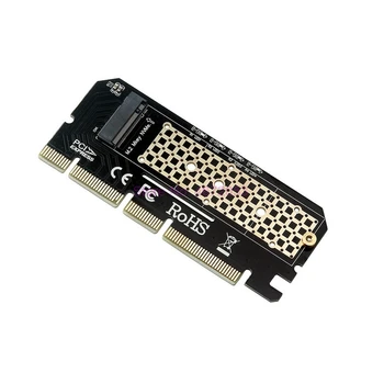 50шт Сетевой адаптер M Key с поддержкой PCI Express, карта расширения M.2 NVMe SSD NGFF для PCIE 3.0 X16