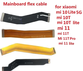 50шт для Xiaomi Для Xiaomi Mi 10 10T 11 Lite 11T Pro Ultra Материнская плата FPC Основная плата ЖК-разъем Гибкий кабель Часть ленты