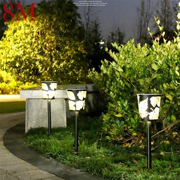 8-метровый Наружный газонный светильник Creative Solar Waterproof IP65 LED Garden Modern для домашней лампы