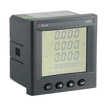 AMC96L-E4/KC Цифровой Вольтметр Переменного тока, Измеритель напряжения на панели Тока, Амперметр, Ваттметр, Счетчик электрической энергии