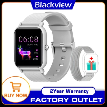 Blackview R3 Smartwatch Мужские Смарт-Часы 5ATM Водонепроницаемый Пульсометр Сообщение Напоминание О Вызове Спортивные Часы для iOS Android
