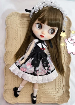 Blythe clothes платье Sweet rabbit юбка 1/6 30 см BJD anime girl (Подходит для Pullip, Ob24, Licca, ob22, qbaby)