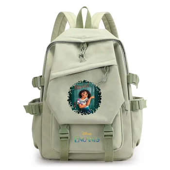 Disney Encanto Для мальчиков и девочек, Детские сумки для школьных книг, женский рюкзак для подростков, дорожный рюкзак Mochila