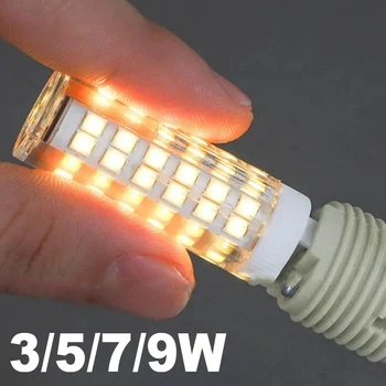G9 Светодиодная Лампа 220V 3W 5W 7W 9W Керамические Лампы SMD2835 Прожектор Заменяют Галогенные Шарики Освещения для Настольной Лампы-Люстры