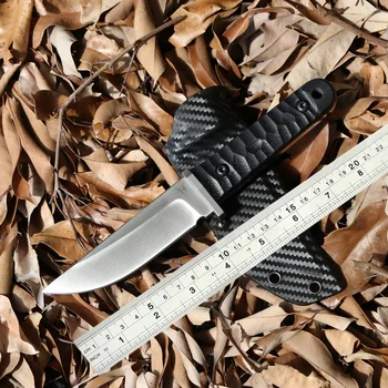 GODFUR Ninja Samurai Нож с фиксированным лезвием A8 Сталь G10 Для выживания на природе, охоты, Тактические Кухонные Прямые ножи EDC Инструменты