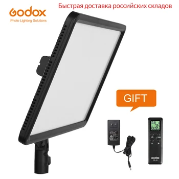 GODOX LEDP260C Ультратонкий 30 Вт 3300-5600k светодиодный Панельный светильник для Видеосъемки для Цифровой Зеркальной камеры Студийной Съемки
