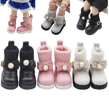 HOUZIWA NEW Gsc 1/12 BJD Doll Boot Обувь для кукол OB11