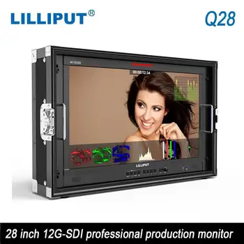 LILLIPUT Q28 28-дюймовый Студийный монитор для профессионального вещания 4K 12G-SDI 3D-LUT HDR HDMI-Совместимый Вход 2.0 Бесплатно DHL