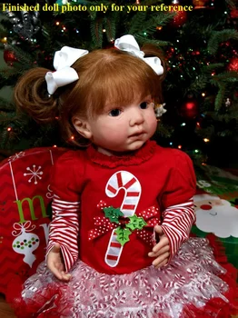 NPK hotselling 28 дюймов LEONTYNE мягкий силиконовый виниловый набор для куклы-реборна для малышей 