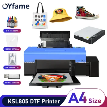 OYfame A4 DTF принтер dtf impresora a4 для epson L805 a4 dtf принтер машина для толстовок одежда ткань textil A4 dtf принтер