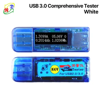RD USB 3,0 OLED Комплексный Тестер 5 битный ток 4 битный измеритель напряжения вольтметр амперметр мощность для зарядного устройства power bank