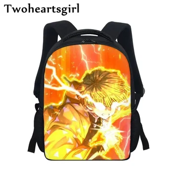 Twoheartsgirl Аниме Demon Slayer Back to School Мини-рюкзаки для детей, школьная сумка для детского сада, сумки для книг для дошкольного начального образования