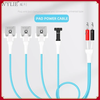 WYLIE WL-648 Для iPad Тестовый кабель блока питания Линия передачи данных Линия загрузки без аккумулятора Для iPad mini/Air Для iPad Pro 10.5/12.9 Ремонт