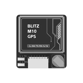 iFlight BLITZ M10 GPS встроенный компас, чип 10-го поколения, небольшой размер, быстрое позиционирование, стабильное соединение, модель самолета FPV