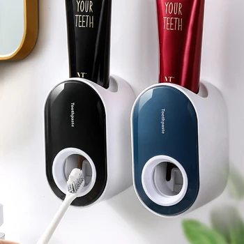 Автоматический дозатор зубной пасты, Соковыжималка, Настенный держатель для зубной пасты, Аксессуары для ванной комнаты
