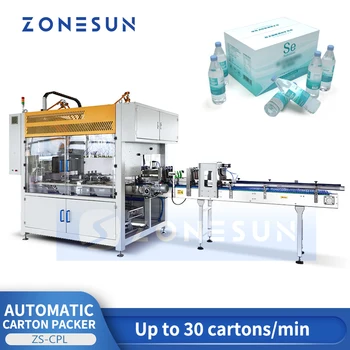Автоматический упаковщик чехлов ZONESUN, робот-захват, роботизированная рука, загрузочно-монтажный станок, Коробка для корпуса ZS-CPL