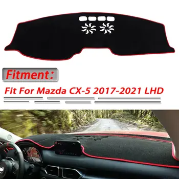 Автомобильный DashMat Крышка Приборной панели Солнцезащитный Коврик Для Mazda CX-5 2017-2021