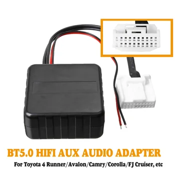 Автомобильный кабель HiFi Bluetooth AUX аудиоадаптер Беспроводной музыкальный интерфейс для Toyota 4 Runner Camry для Matrix 2007-2009