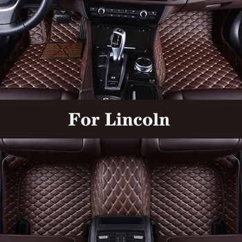 Автомобильный коврик из натуральной кожи с полным покрытием для Lincoln MKT (6 мест/7 мест) Автомобильные аксессуары