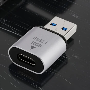 Адаптер 5V USB 3.1 Male To USB C Female Подключи и Играй 3A Зарядное Устройство Конвертер Высокоскоростной Передачи Данных для Huawei/Samsung