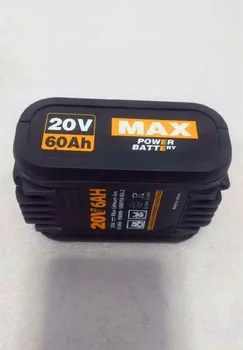 Аккумулятор 20V 6000mah 5000mah 4000mah Литий-ионный PCB для Электроинструмента Worx 3553, 3567,3563 со светодиодным индикатором