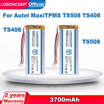 Аккумулятор LOSONCOER емкостью 3700 мАч для Autel MaxiTPMS TS508 TS408 TPMS