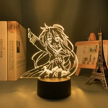 Аниме 3d Лампа Anime Age Logic Meme для Декора Спальни Подарок на День Рождения Манга Настольная Светодиодная Лампа Anime Age Logic Meme