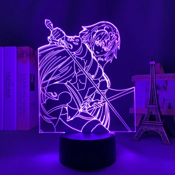 Аниме 3d Свет Fate Grand Order Jeanne Alter для Декора Спальни Подарок На День Рождения Манга Fate Grand Order Jeanne Alter Светодиодный Ночник