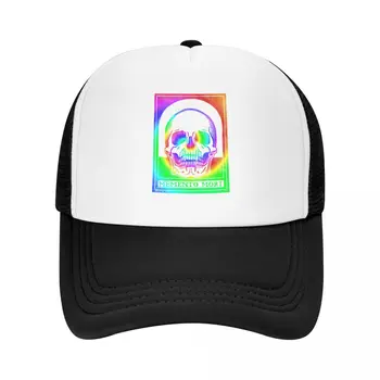 Бейсболка Memento Mori с черепом ведьмы (краска для галстуков), винтажная шляпа джентльмена, шляпа для гольфа, женская шляпа, мужская