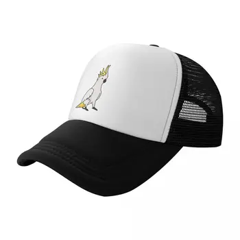 Бейсболка с серным Какаду, шляпа для гольфа, мужские спортивные кепки, мужская шляпа, роскошная женская кепка