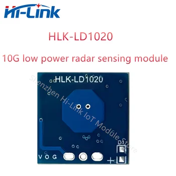Бесплатная доставка Радарный индукционный модуль HLK-LD1020 с шириной луча 10 Г, Маломощный интеллектуальный датчик микродвижения