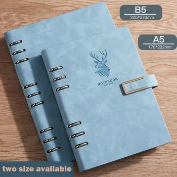 Блокнот с отрывными листами формата А5 В5, толстая простая корейская версия, милый дневник, Деловой блокнот для работы в офисе