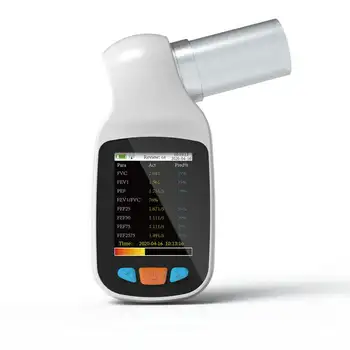 Бренд Contec Портативный цветной дисплей Ручной прибор для измерения состояния легких в инфракрасном режиме, спирометр