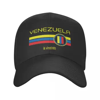 Венесуэла Бордовые шляпы Для взрослых, изогнутые венесуэльские шляпы, солнцезащитные шляпы, Солнцезащитные шляпы, Регулируемая бейсболка из полиэстера, летняя
