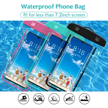 Водонепроницаемый чехол для телефона Drift Diving, сумка для плавания, чехол для iPhone, чехол для Samsung Huawei Redmi, подводный спорт, пляж, бассейн