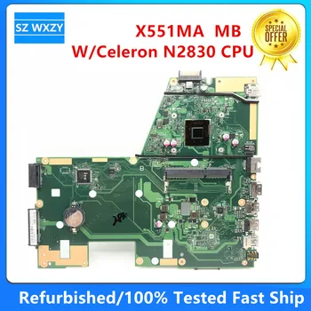 Восстановленная материнская плата для ноутбука ASUS X551MA с процессором Intel Celeron N2830 REV2.0 60NB0480-MB2200 DDR3 MB 100% Протестирована Быстрая доставка