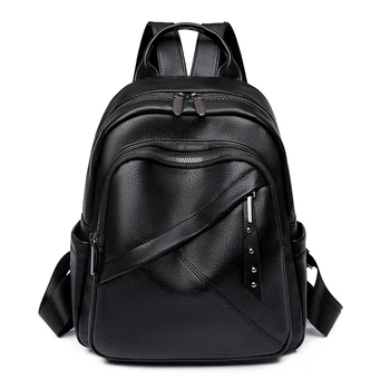 Высококачественные кожаные брендовые рюкзаки, женские рюкзаки, дорожные рюкзаки большой емкости, школьные сумки для девочек-подростков Mochila Feminina